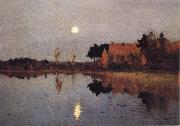 Levitan, Isaak Eventide-Moon china oil painting artist